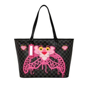 SPRAYGROUND PINK PANTHER DRIPPY DIAMONDS TOTE